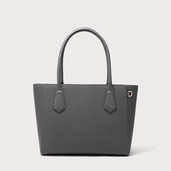 Dagne Dover Signature Tote in Graphite, Classic - Picture 1 of 10